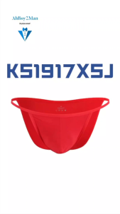 Mens Brief : Ice Silk Thin Waistband (Karenspace KS1917XSJ)