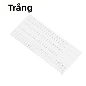Bảng Phân Vùng Lưu Trữ Có Thể Điều Chỉnh - Bộ Ngăn Kéo Bằng Nhựa Bộ 4/8/12 CÁI Bộ Sắp Xếp Tủ Tiết Kiệm Không Gian Để Sử Dụng Tại Nhà Văn Phòng Màu Hồng Trắng