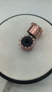 【8*23*19.5mm 12P Teeth Copper Hook Type Electrical Motor Commutator CHY-1518-12】