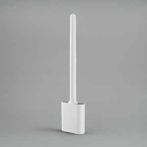 Black Silicone Toilet Brush 360 Flexible Head Wall Mounted Quick Dry Holder Long Handle Deep Cleaning Small Bathrooms Anti Bacte