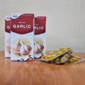 อาหารเสริมน้ำมันกระเทียม NEOCA Garlic นีโอก้า กระเทียม แคปซูล กระเทียม เม็ด