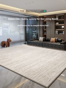 BOZK | Luxury Washable and Easy Clean Italian Minimalist Waterproof Thick Rug