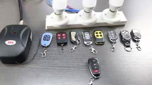 Universal 4 Buttons Garage Door Opener Remote 433MHZ Clone Fixed Learning Rolling Code Duplicator