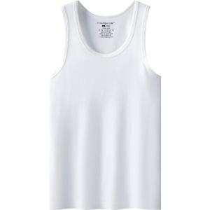 THREEGUN | Cotton Comfortable Antimicrobial Breathable Mens Vest