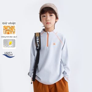 Purrfect diary | Áo Hoodie Bông Cổ Đứng Cho Bé