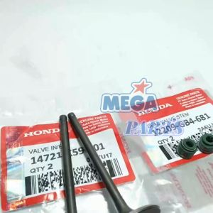 PAYUNG KLEP SET HONDA VARIO 150 NEW LED ESP PCX + seal sil klep valve in ex Fi LED eSP New IN EX K59