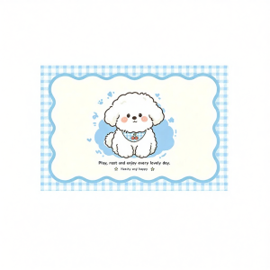 YUNHAOBUYI | Cute Waterproof Non-slip Pet Mat