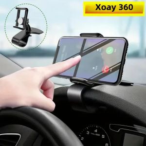 Giá Đỡ Điện Thoại Ô Tô Đa Năng Giá Đỡ Bảng Điều Khiển Kẹp Gắn Cho Giá Đỡ GPS Tương Thích Với iPhone Xiaomi Samsung - Hỗ Trợ Điện Thoại Di Động