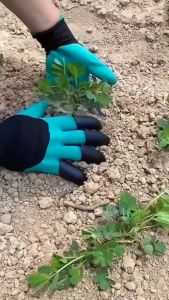 Garden Gloves Cakar Gali Tanah Taman Sarung Tangan Berkebun Taman CZ-0146