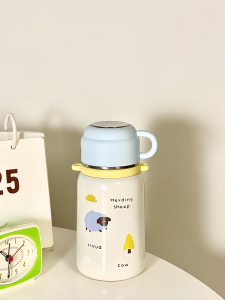 Túi Đựng Nước Bằng Thép Không Gỉ Dễ Thương Dành Cho Nữ Túi Đeo Chéo Túi Đựng Nước Có Nắp Giữ Nhiệt Túi Đựng Nước Có Thể Uống Trực Tiếp