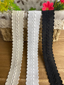 Băng Viền Cotton Nguyên Chất DIY Dệt Thủ Công Gấp Đôi Viền Quần Áo Trang Trí Viền Ren Phong Cách Nước Hoa Nhỏ
