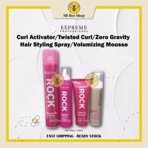 Expreme Professional Curl Activator/Twisted Curl/Zero Gravity Hair Styling Spray/Volumizing Mousse