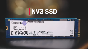 Kingston NV3 500GB M.2 2280 NVMe PCIe 4.0 SSD ความเร็ว 5000/3000MB/s (SNV3S/500GB)