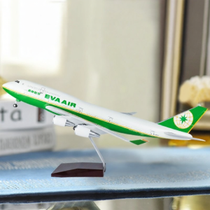 Lighted Wheel Equipped Airplane Model BOEING 747
