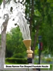 1 1/2 3/4 Inchi Nosel Air Mancur Kolam Kepala Air Mancur Nozzle Air Mancur Kolam Ikan Bahan Kuningan Nosel Air Mancur