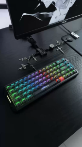 DarkBeacon FLUX 68 Magnetic Keyboard Rapid Trigger 0.01mm 8000Hz Hot Swap RGB Low Latency Gaming Keyboard for FPS