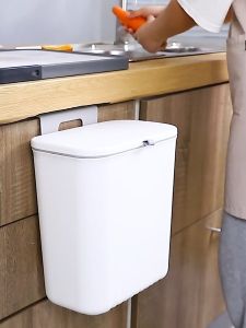 Tempat Sampah Minimalis Gantung Tong Sampah Tutupan Tempel HSB640 - Starlight