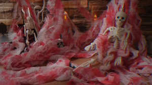 Vải xô trang trí Halloween rèm vải trang trí các màu 🎃  QUẤN LÊN LÀ HÓA ZOMBIE NGAY! 🩸(hàng s