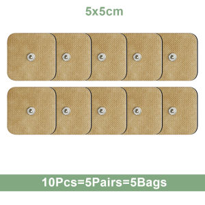 10/20Pcs Electrode Pads TENS Massage Self Adhesive Gel Electrodes Patch Replacement Digital Massager EMS Nerve Muscle Stimulator