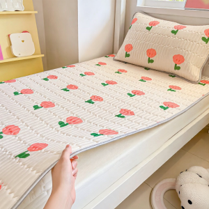 HAOMIAN | Summer Cooling Ice Silk Latex Mat Set Single Use Washable