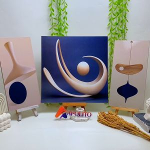 HIASAN DINDING AETHETIC REALISTIC KONSEP ART SATU SET ISI 3 WALL DECOR HIASAN DINDING APOLITO KAMAR PAJANGAN RUANGAN POSTER KAYU