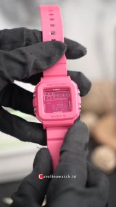 Jam Tangan Wanita Casio Baby-G + Plus BGD-10K-4D Pink Resin Band