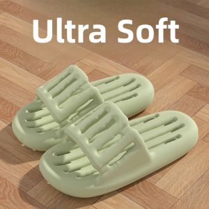 MONLEYTA | Non-Slip Bathroom Slippers Women Indoor Bath Quick Dry New Leak Hollow Bathroom Special Couples Cold Slippers Men