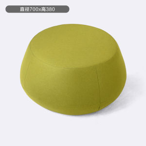 Nordic Fabric Sofa round Stool Hall Entryway Seat Cushion Creative Living Room Stool Home Use Shoe Changing Foot Stool Long Narrow Stool