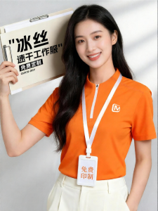 FAYILANG | Quick-Drying Ice Silk T-Shirt Half-Zipper