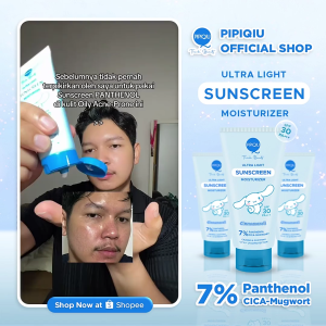 Pipiqiu Ultra Light Sunscreen Moisturize Calming & Soothing SPF 30 PA+++ Cinnamoroll