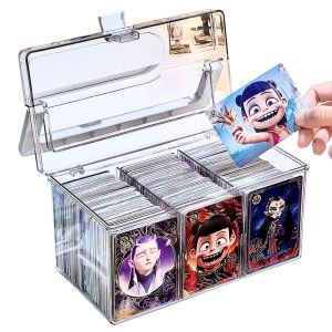 WEIAI | Transparent Card Storage Box for Ne Zha 2 - Demon Childs Chaos in the Sea Official Card Game Ao Bing