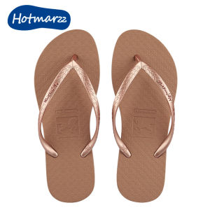 Hotmarzz Womens flip flops PVC anti slip slippers for outdoor wear beach clip on slippers HM0779