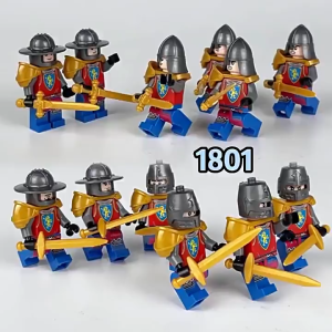 8 Pcs Mainan Balok Medieval Army （Armor hadiah）Centaur Army Brick Block Building Block