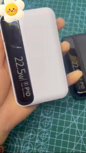 PD20W Powerbank Fast Charging 2in1 Type C iPhone Built in AC Plug Digital Display Power Bank