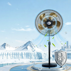 Triangle | Silent High-Power Floor Fan