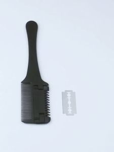 Haircut Comb Styling Comb 2in1 Bangs Chipping Comb Hair Chipper Thinning Hair Shredder Barber Salon