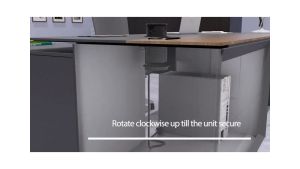 Pop Up Socket for Office/Conference Table/Kitchen Island - 3 Universal Power with Wireless Charging 1 USB-Type A & 1-USB Type-C MY Plug 6 Months Warranty