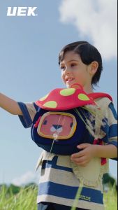 กระเป๋าอนุบาล UEK รุ่นเห็ด 10 นิ้ว (S) กระเป๋านักเรียน กระเป๋าเป้เด็กแฟชั่น ผ้ากันน้ำ น้ำหนักเบา