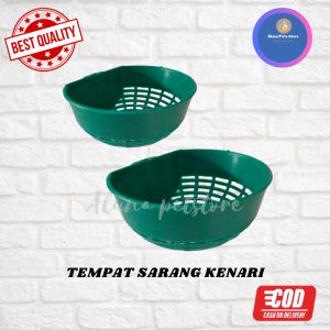 batok sarang burung kenari/tempat sarang telur kenari/tempat bertelur burung kenari