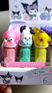 STABILLO HIGHLIGHTER SANRIO | STABILO LUCU | HL SANRIO | HIGHLIGHTER | STABILLO | PULPEN WARNA | SPIDOL WARNA | KUROMI | MELODY | CINAMORROL | POCACO | POMPOMPURIN | TTD