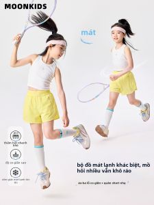 Moonkids | Bộ Áo Dạ Quần Nhanh Khô Thoáng Khí cho Bé Gái