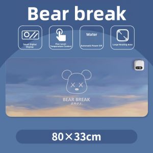 Large Size Heated Mouse Pad for Office Computer Desktop Warm Hand Writing Mat Study Warmth 2872Z Home Daily Use MOLTON