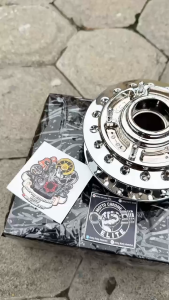 Tromol Depan Honda Megapro Original SUDAH CHROME