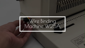 WPS W25A F4 Long Wire Binding Machine for School & Office
