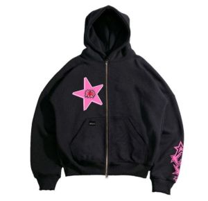 Hoodie Boxy Zipper Oversize Premium Sweater Hoodie Boxy Starboy Distro Cowok Keren Fleece Tebal Jumper double Zipper