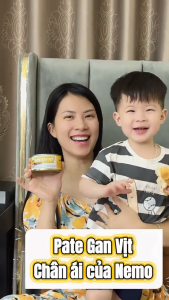 Pate Gan Vịt 220g - Pate Béo Bùi Đậm Vị Không Chất Bảo Quản Pâté Canard Chuẩn Vị Pháp Tiện Lợi