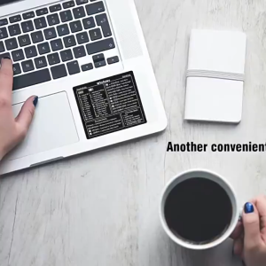 Windows PC Keyboard Shortcut Sticker Mac Photoshop Word Excel Learning Laptop Computer Copy Paste