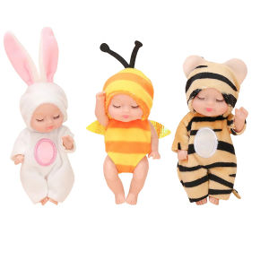 ตุ๊กตา Reborn BJD ตุ๊กตาจำลอง ของเล่นเด็ก ของเล่นปลอบประโลม ตุ๊กตาการ์ตูนน่ารัก ของขวัญมินิ