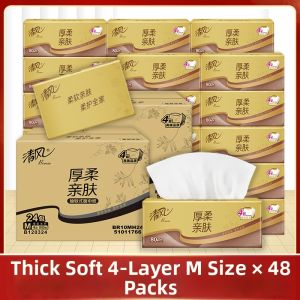 Breeze | Pure Wood Premium Golden Pack Tissue Paper