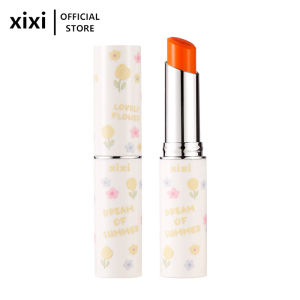Xixi Makeup Lip Balm Flower Story Lip Balm Sensory Colour Change Daily Base Balm Student Makeup